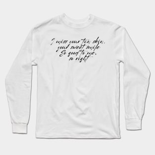 Back to December Long Sleeve T-Shirt